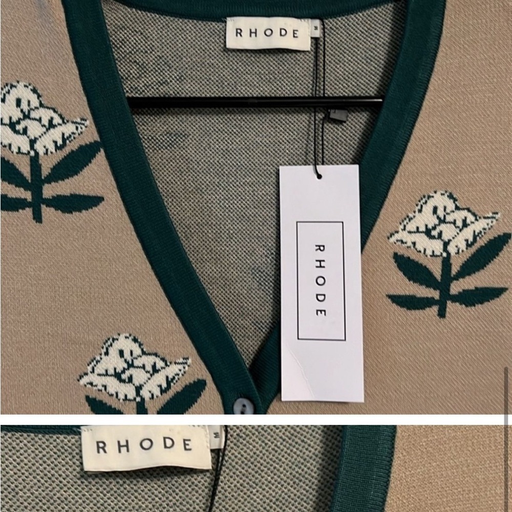 NWT RHODE Regina Floral Midi
Shirt Dress - Picture 2 of 3